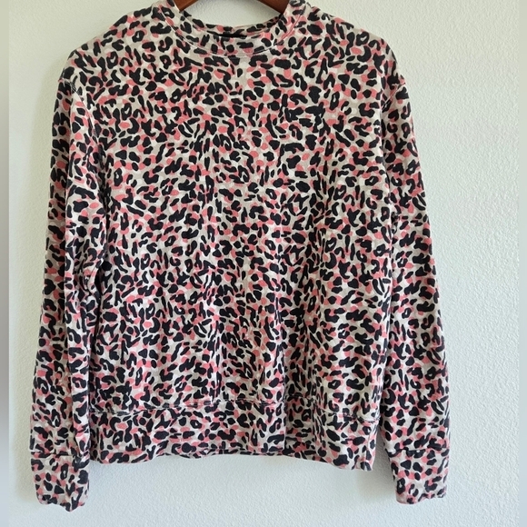 MONROW Tiger Sweatshirt in Black and Pink size Medium - Picture 4 of 16
